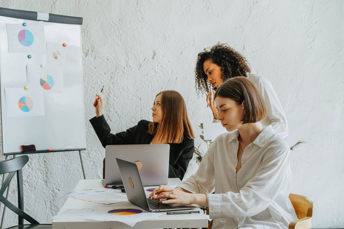 Women Planning Together at Work